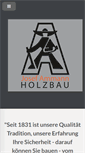 Mobile Screenshot of holzbau-ammann.de